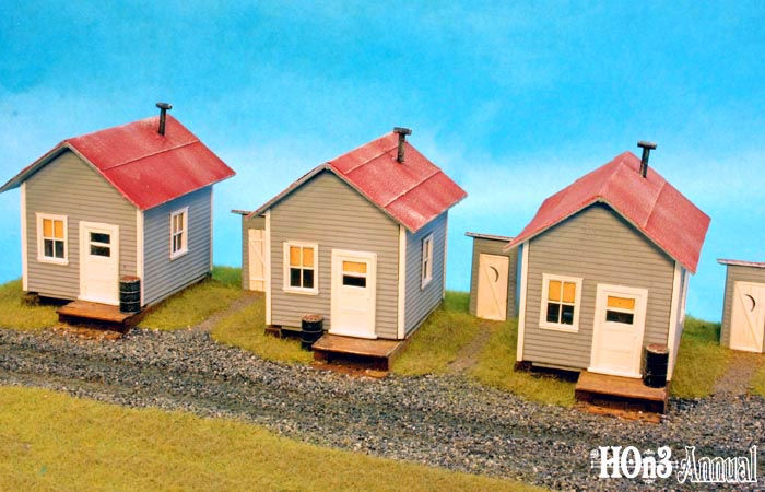 Alpine Scale Models Company Houses in HO
